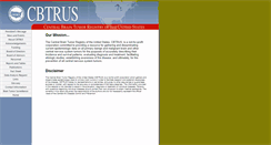 Desktop Screenshot of cbtrus.org
